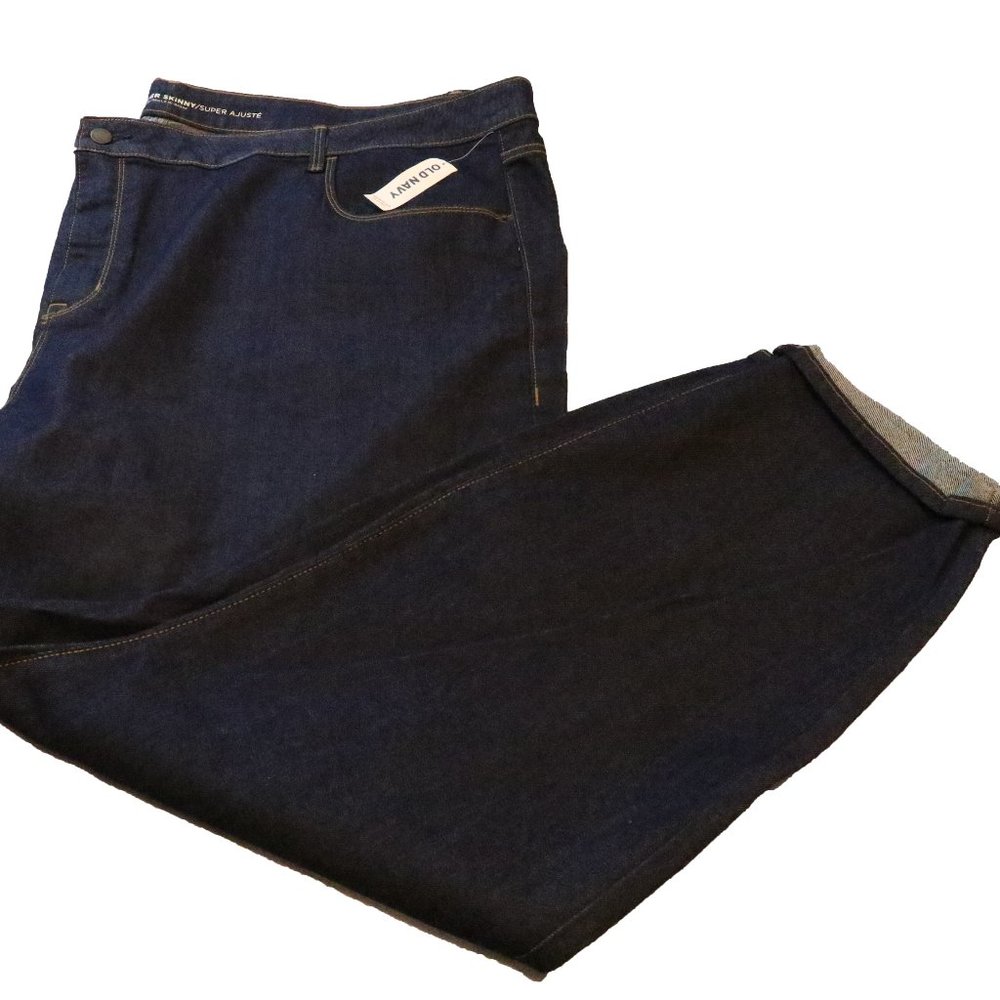 Old Navy Super Skinny Mid-Rise Jeans, 30 Plus